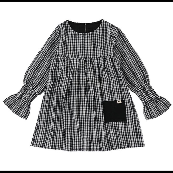 Reversible Organic Toddler Turtledove London Dress 3 - Picture 2 of 9